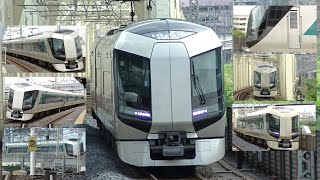 小菅駅を通過する東武500系リバティ3両編成 510F 506F 513F