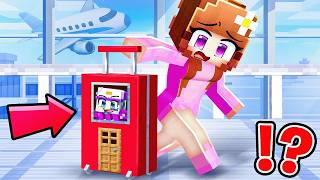 Dash Hides Inside Anne's Suitcase In Minecraft...