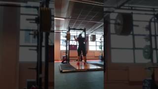 Knebøy highbar med stopp 162,5kg x 3