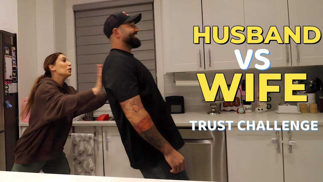 Wife Vs Husband Trust Challenge Vlogtober Episode 1 Youtube