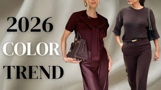 2026 Color Trends You NEED to Try ! |The Most Chic & Elegant Combinations