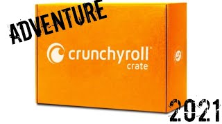 Adventure Crunchyroll Crate unboxing 2021