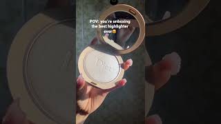 UNBOXING DIOR COUTURE HIGHLIGHTER😱😍 #fallfashion #makeup #makeuptransformation #dior #lifestyle