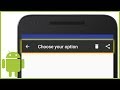 Contextual Action Mode - Android Studio Tutorial