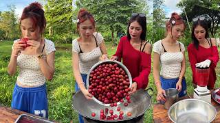 Amazing cooking fresh plum cherry jelly recipe