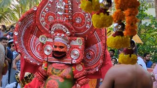 പൂമാരുതൻ തെയ്യം |  Kannapuram Poomalakavu #theyyam #livinggod