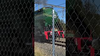 3801 pulling out of Hawkesbury river