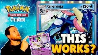 Greninja & Mewtwo work well together?! | Pokémon TCG Pocket!