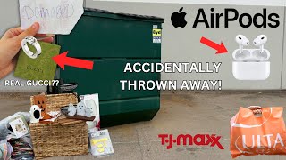 EXPENSIVE FIND HIDDEN IN THE DUMPSTER!!! DUMPSTER DIVING AT RETAIL STORES & MALLS...
