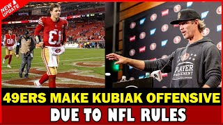 49ers News : NFL rule forces 49ers to pump brakes on promoting Kubiak to offensive coordinator