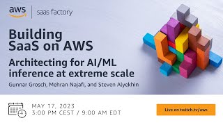 Building SaaS on AWS - Architecting for AI/ML inference at extreme scale