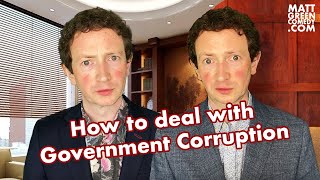 How to Deal with Government Corruption