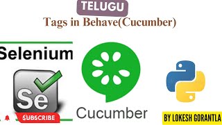 Part 7: Tags in Cucumber Python Selenium | Behave(BDD) | Telugu