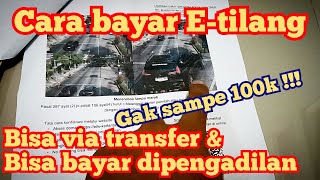 Cara bayar tilang elektronik #tilangelektronik #tilangetle