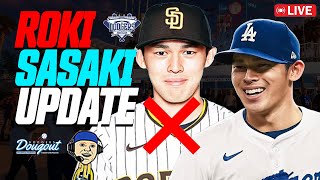 Massive Roki Sasaki Update, Padres Eliminated From Roki Sweepstakes, Dalton Rushing Joins the Show