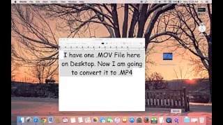 Convert MOV to MP4 on Mac