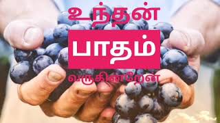 இறைவா உந்தன் பாதம் வருகின்றேன் / Iraiva unthan patham varugindren - kanikai paadal