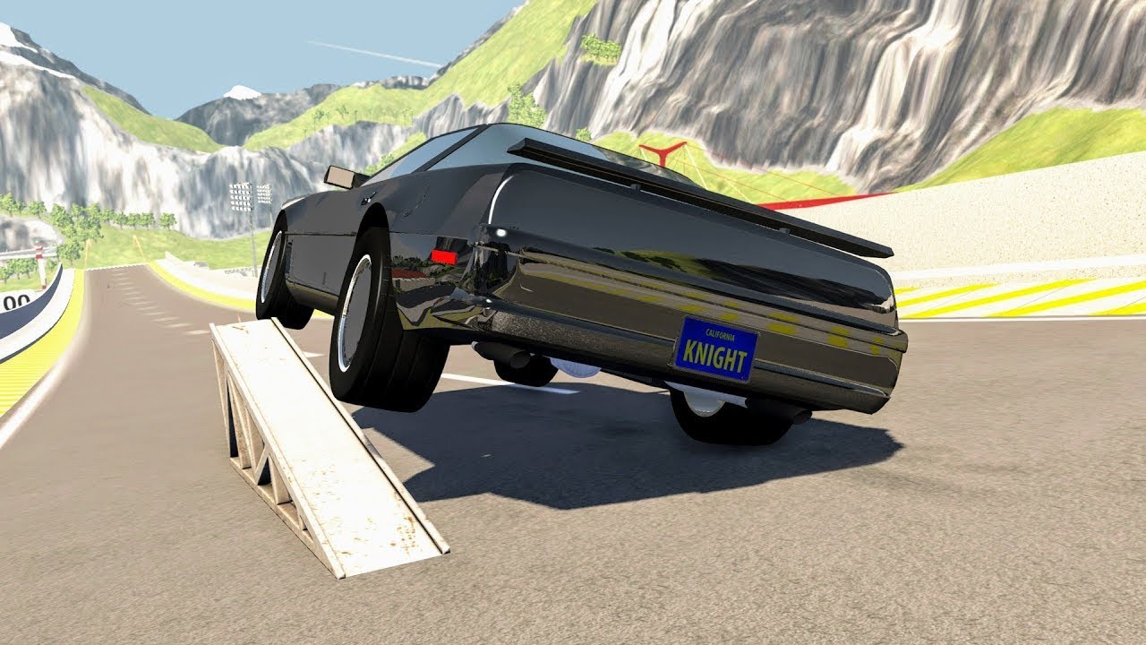 Cars Vs Rollover -BeamNG-Gravity | Beamng.drive - YouTube