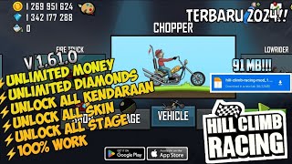 UPDATE!!! Hill Climb Racing Mod Apk V 1.61.0  Unlimited Money , Unlimited Diamonds