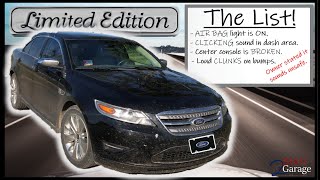 THE LIST: 6th Gen Taurus Major Issue | Not Safe Until Repaired