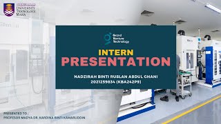 MGT666 : INTERNSHIP (VIDEO PRESENTATION)