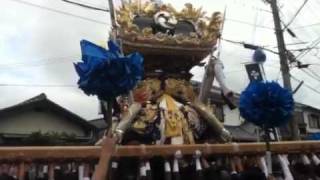 2011/10/22 富嶋神社秋祭り宵宮 浜田南蔵前