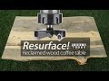 DIY Project: Surfacing Reclaimed Live Edge Coffee Table | ToolsToday