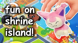 checking in on shrine island!