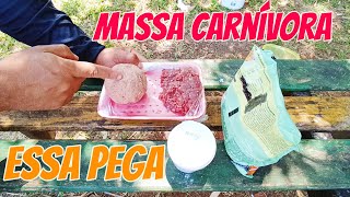 COMO FAZER MASSA PEGADEIRA PARA PESQUEIROS