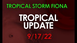 Hurricane WARNING - Tropical Storm Fiona nears Puerto Rico!