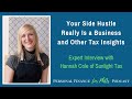 Your Side Hustle Really Is a Business and Other Tax Insights with Hannah Cole of Sunlight Tax