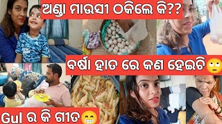 ଅଣ୍ଡା ମାଉସୀ ମିଛ କହିଲେ ମତେ🙄 infection ନା ମଶା କାମୁଡା🙄ବର୍ଷା ହାତରେ କଣ ହେଇଛି🙄Gul କେତେ ଗୀତ ଶୁଣାଉଛି🥰