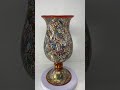 Gambaro Murano Glass Murrine Vase