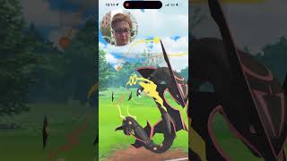 【先行実装】メガレックウザの新技『ガリョウテンセイ』使ってみた #ポケモンGO #shorts #メガレックウザ #gofest2023