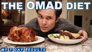 I tried the OMAD Diet for a week | ONE MEAL A DAY diet results