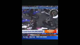 LA BIKELIFE Riders Lead LAPD On Long Pursuit Throughout Los Angeles California