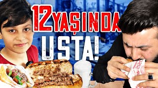 12 YAŞINDA ÇÖP ŞİŞ USTASI ! 😨​ | Ankara Meşhur Çöp Şişçi Ömer Usta | Ankara Sokak Lezzetleri