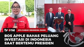 Bahas Investasi, CEO Apple Temui Presiden Jokowi | AKIS tvOne