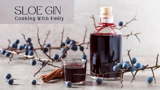 The Best Sloe Gin Recipe | Easy to Make Sloe Gin recipe