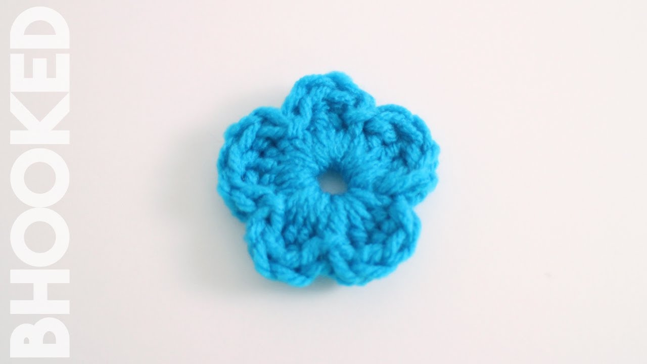 Easy Crochet Flower Youtube