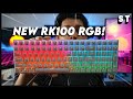 NEW Royal Kludge RK100 RK860 RGB Unboxing & Typing Test - Hotswap 2.4ghz Keyboard | Samuel Tan