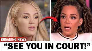 Sunny Hostin BEGS Carrie Underwood to Drop 800 Million Lawsuit