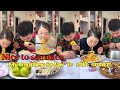 【mukbang】My mother-in-law is still smart!#tricky