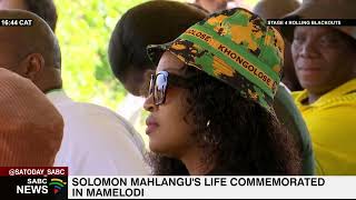 Solomon Mahlangu's life commemorated