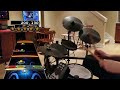 i.v. by x japan rock band 4 pro drums 100% fc