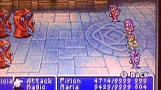 Final Fantasy II Level up trick