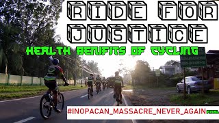 BBC AFP PNP :: RIDE FOR JUSTICE - Inopacan Massacre EP4 :: HEALTH BENIFITS OF CYCLING