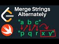 Leetcode with Swift | 1768 - Merge Strings Alternately