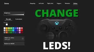 How to Change Your Elite Series 2 Controller LED Color on PC or Xbox Console!