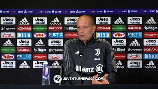 Conferenza stampa Allegri pre Juventus-Roma: “Riaccendiamo l’interruttore. Dybala non ci sarà”